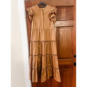 Crosby Napa Dress in Latte